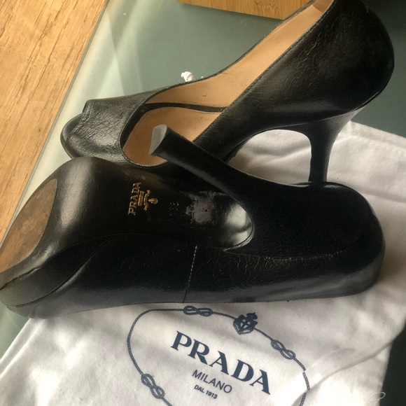 Prada Peep Toe Pumps - Picture 3 of 3